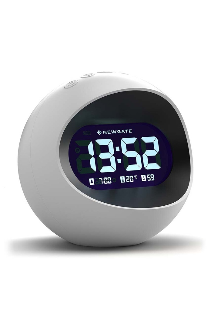 Ξυπνητήρι Newgate Centre Of The Earth Alarm Clock KB1020LCD.COTE2 γκρί AA00