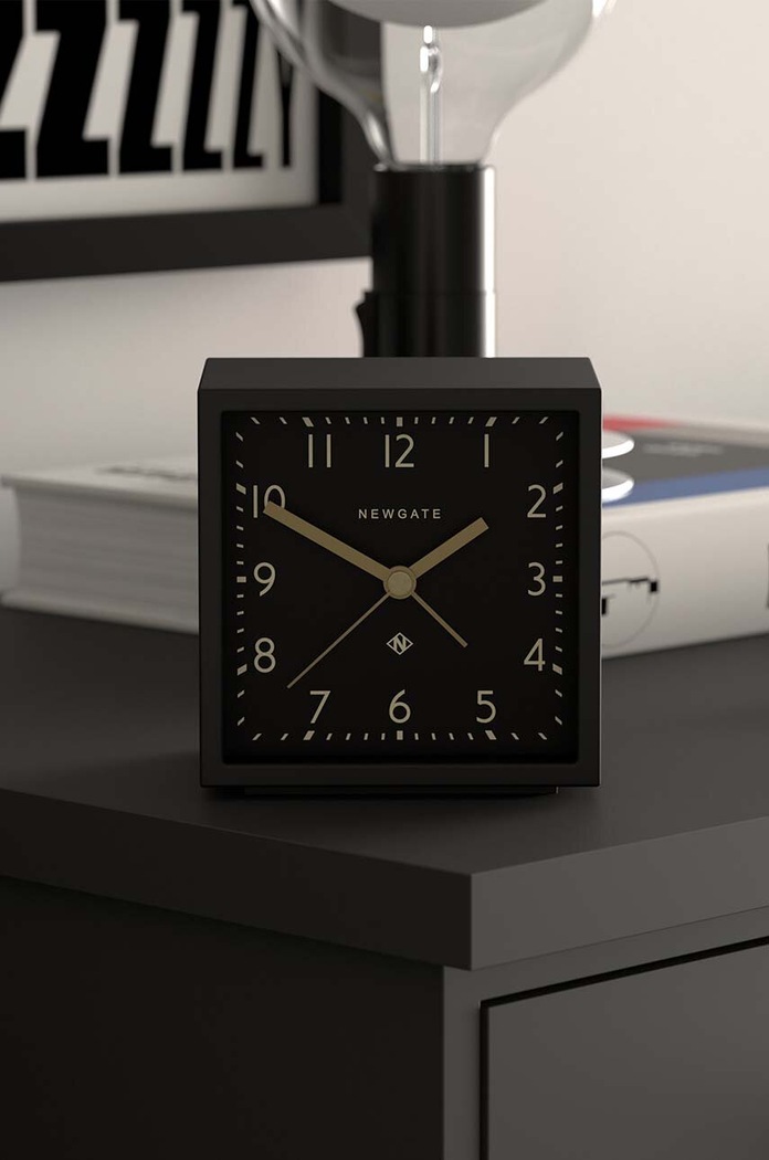 Ξυπνητήρι Newgate Equinox Alarm Clock KB1643ALM.EQU408K μαύρο