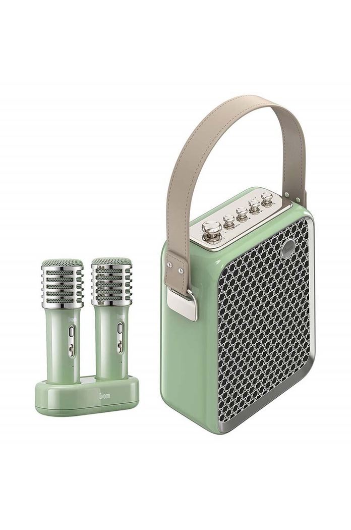 Divoom boxă wireless cu microfon SongBird Karaoke verde 6958444604008