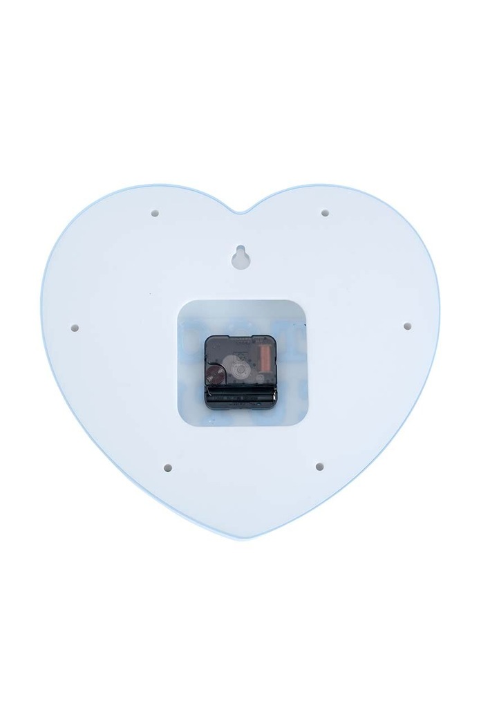 Nástěnné hodiny Karlsson Heart Candy modrá KA5985LB