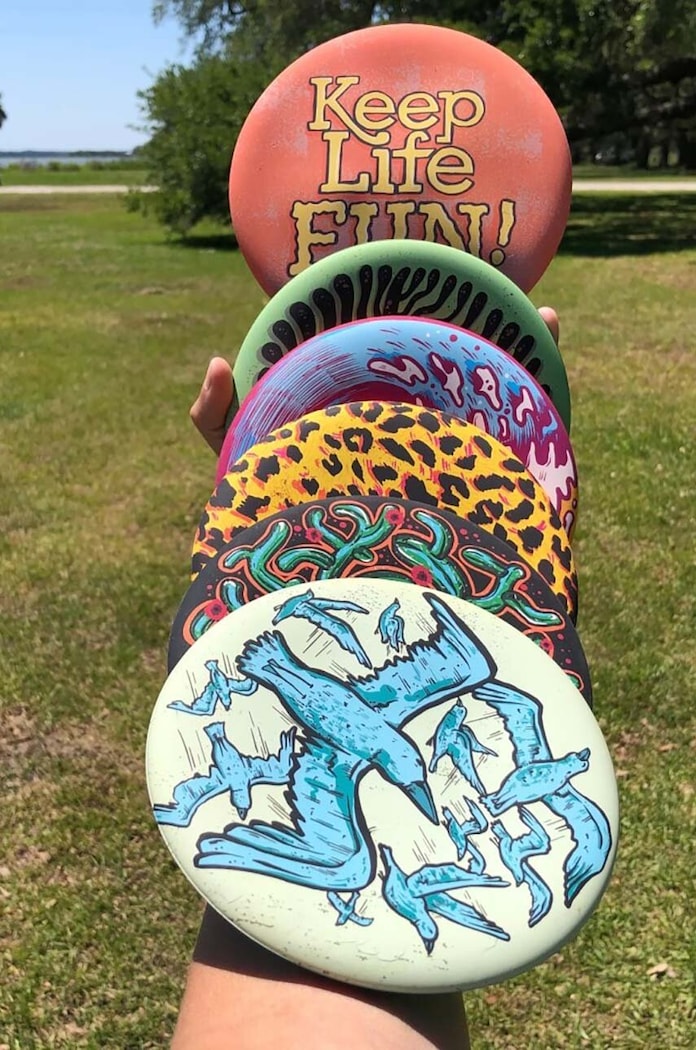 Waboba frisbee Wingman Artist Cheetah multicolore AZ.304.CH