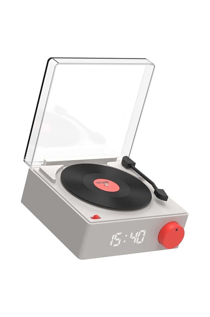Zvučnik s budilicom MOB Gramofon bijela VS.80.GR1