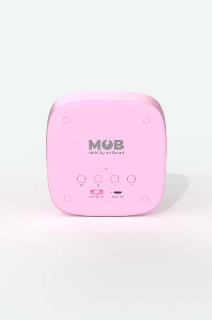 LED budík MOB Billy BILLY.MARSH.01 růžová AA00
