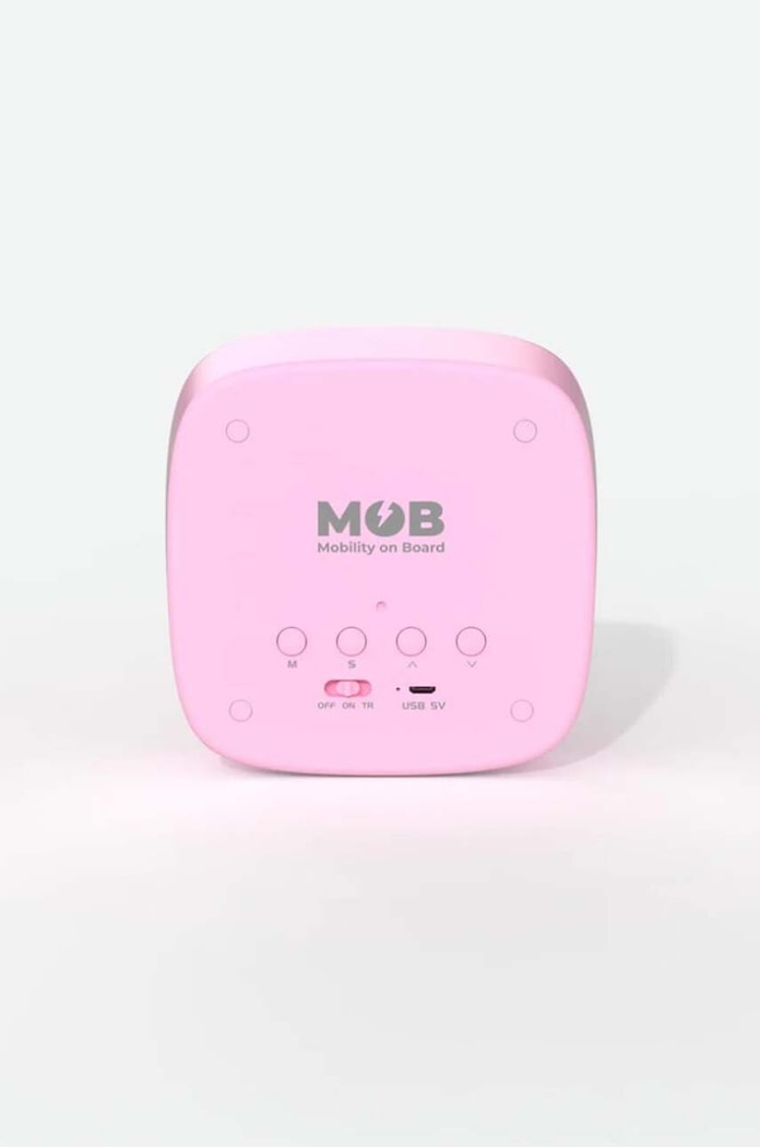 LED budík MOB Billy BILLY.MARSH.01 růžová AA00