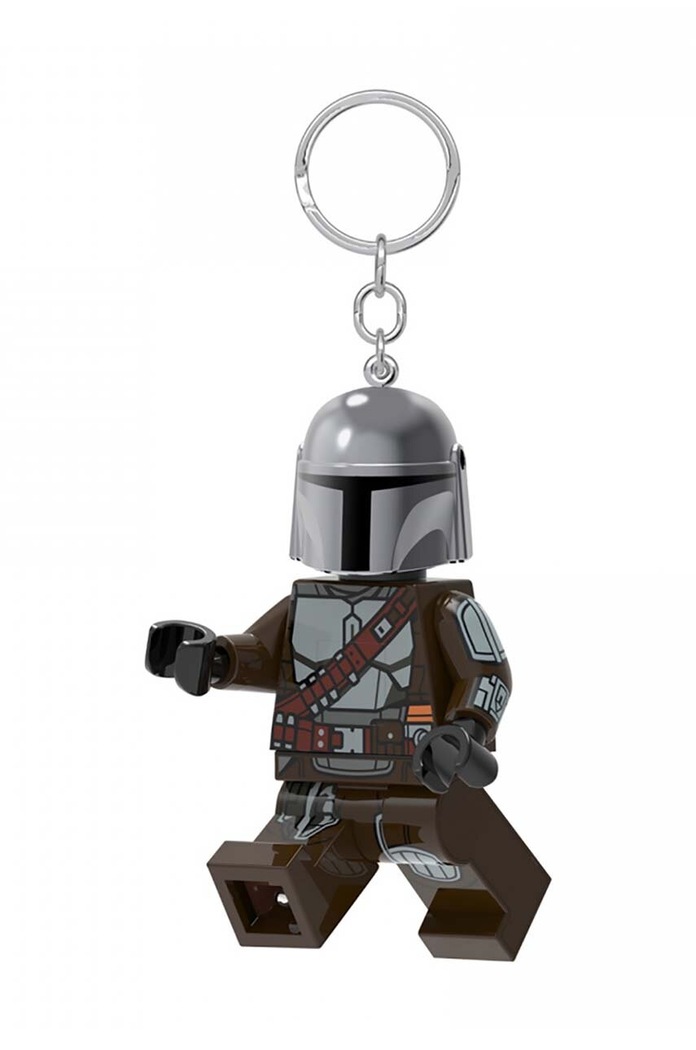 Accessori Lego portachiavi con torcia Star Wars The Mandalorian LGL.KE187 nero