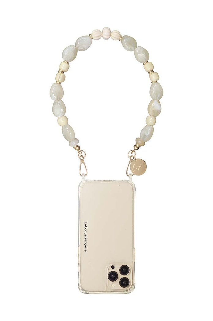 LaCoqueFrançaise Lanț pentru telefon Constance 40 cm bej LE315804