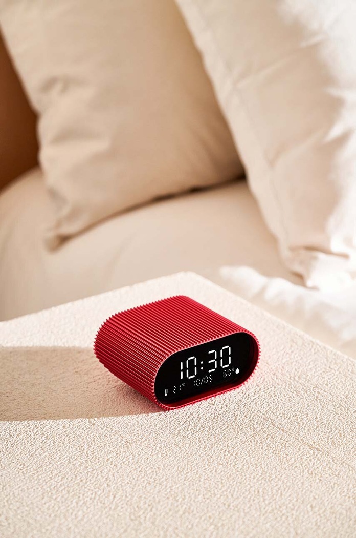 Lexon ceas cu alarmă led Ray Clock LR155SR3 rosu