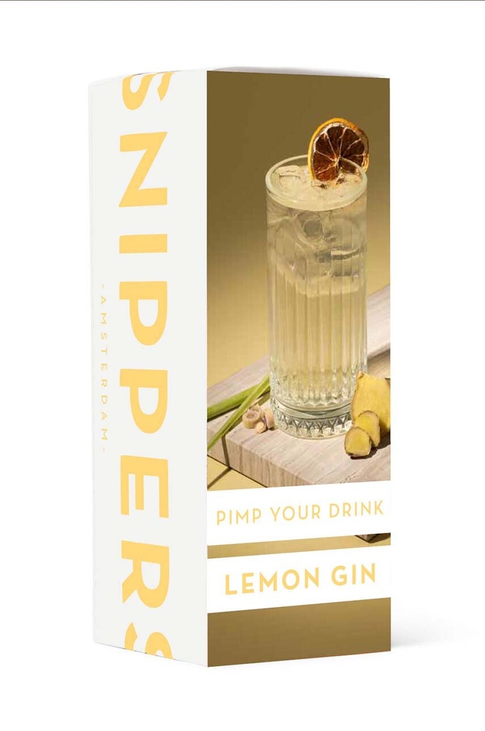 Lifestyle Σετ για αρωματισμό αλκόολ Snippers Botanicals Lemon Gin, 350 ml SNBT03LG00 διαφανή