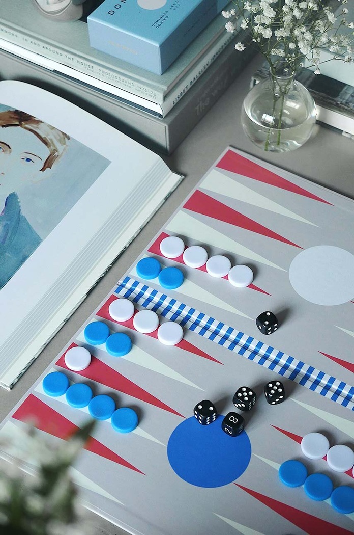 Decor Spoločenská hra - backgammon Printworks New Play PW00507 viacfarebná