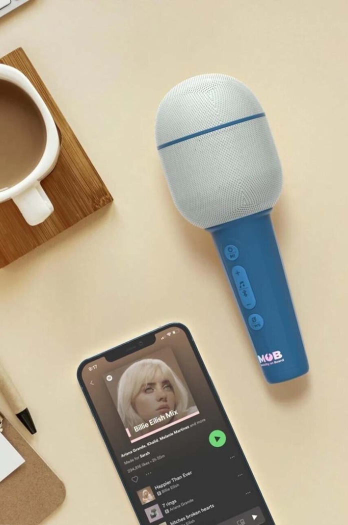 Lifestyle MOB microfon wireless Groovy GROOV.DKBL.01 albastru