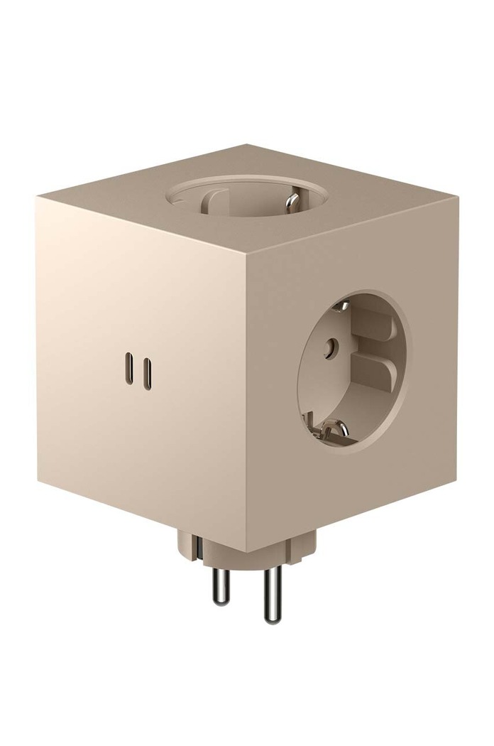 Avolt rozgałęźnik modułowy Square 2, USB-C beżowy SQ2.EUFC30.WMBE.