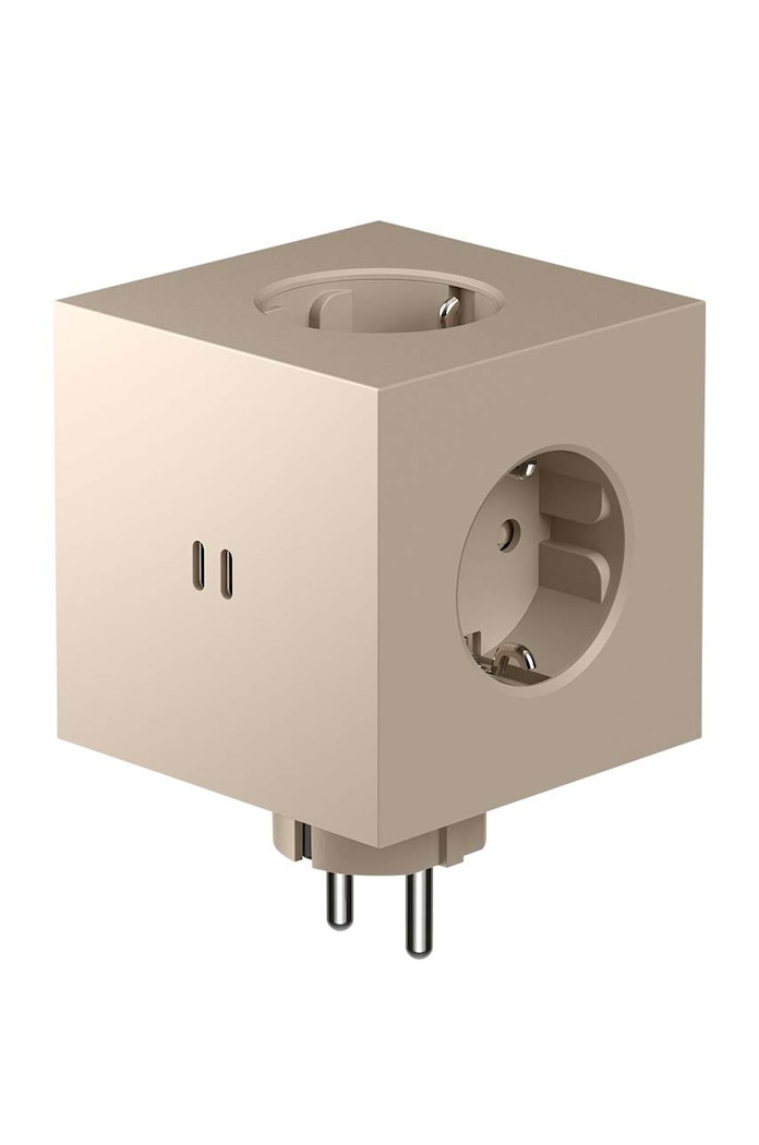 Avolt rozgałęźnik modułowy Square 2, USB-C beżowy SQ2.EUFC30.WMBE.