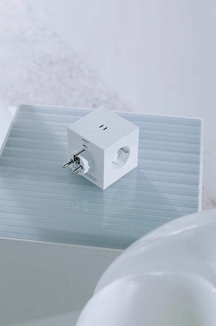 Πολύμπριζο Avolt Square 2, USB-C SQ2.EUFC30.WMWH. λευκό AA00
