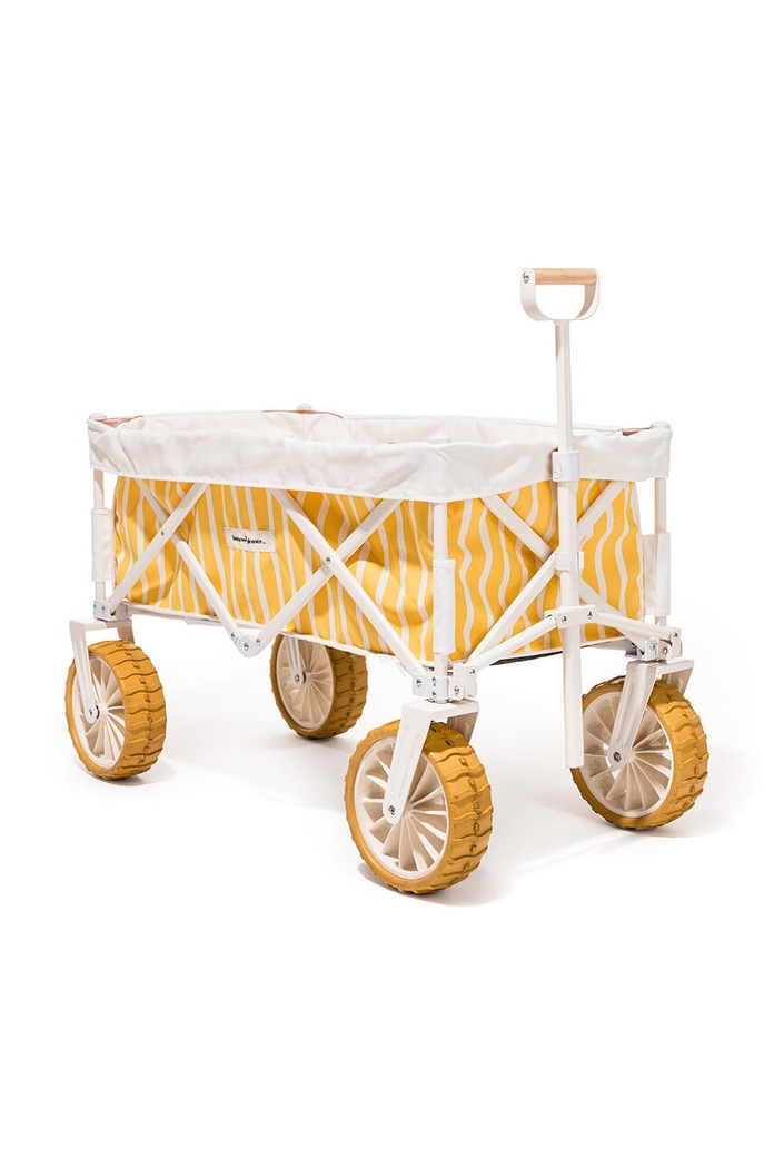 Детска количка Business & Pleasure Co. Monaco Mimosa Stripe жълт BPA.BCT.MON.MIM