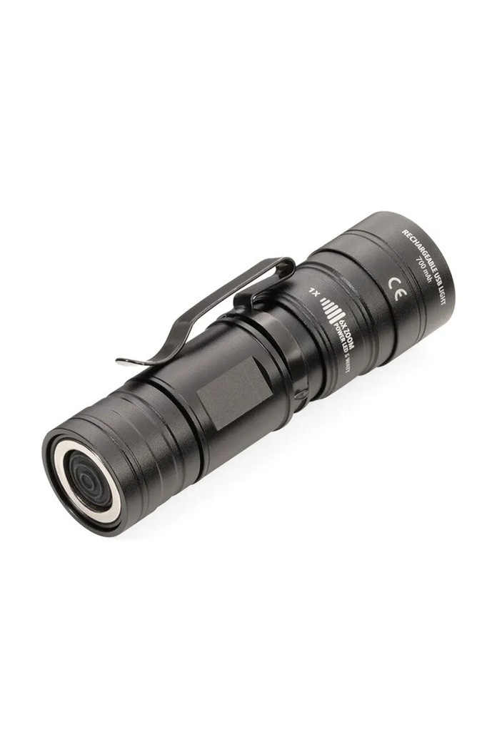 Troika Lanternă cu clips Eco Beam TRTOR52.BK negru AA00