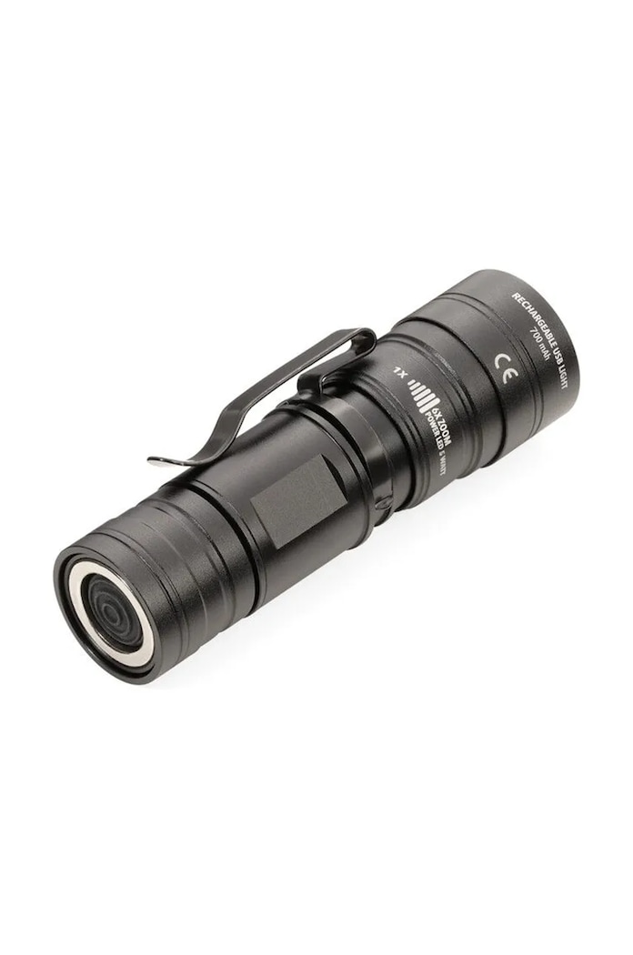 Troika Lanternă cu clips Eco Beam TRTOR52.BK negru AA00