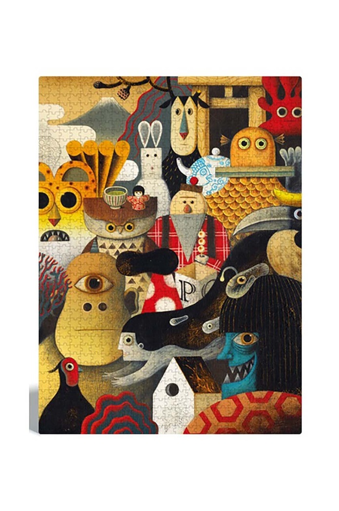 Umělecké puzzle Mideer Monster Forest 1000 dílků MD3179 vícebarevná AA00