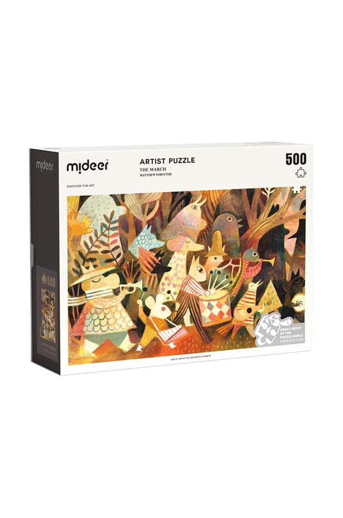 Umělecké puzzle Mideer March 500 dílků vícebarevná MD3264