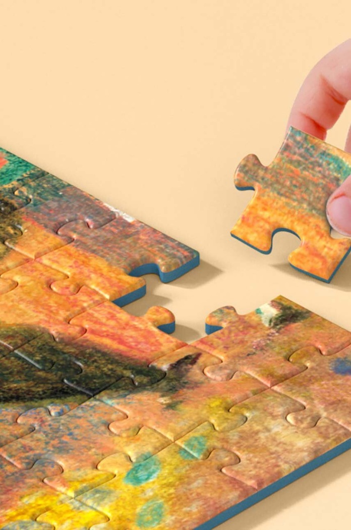 Lifestyle Umělecké puzzle Mideer March 500 dílků MD3264 vícebarevná