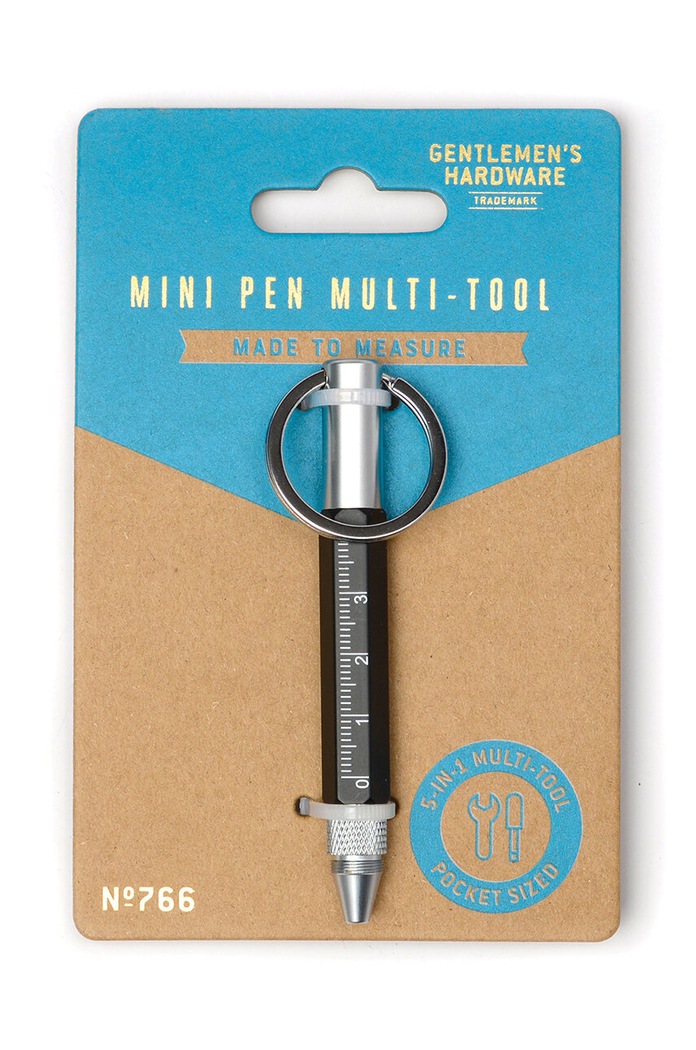 Lifestyle Gentlemen's Hardware Mini multitool cu pix 5 w 1 GEN766UK multicolor