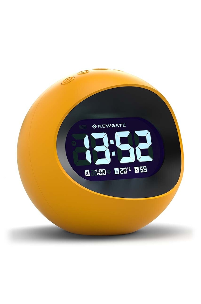 Будилник Newgate Centre Of The Earth KB1645LCD.COTE4 жълт AA00