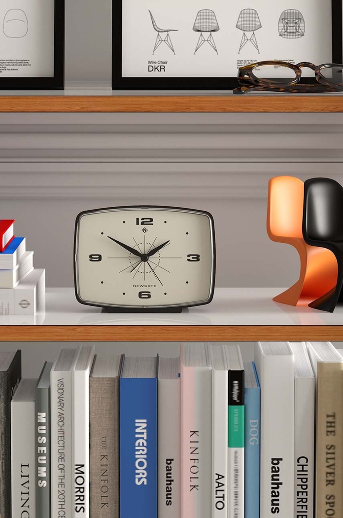 Ξυπνητήρι Newgate Brooklyn Alarm Clock KB1641ALM.BRO20K μαύρο