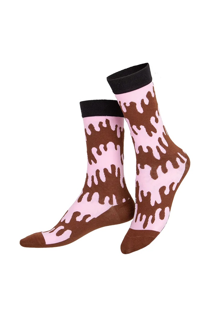 Oblečenie Ponožky Eat My Socks Choco Cream EMSNOCCCRE viacfarebná
