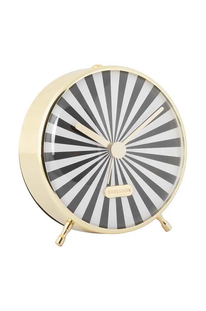 Budík Karlsson Candy Swirl KA6008BK viacfarebná AA00