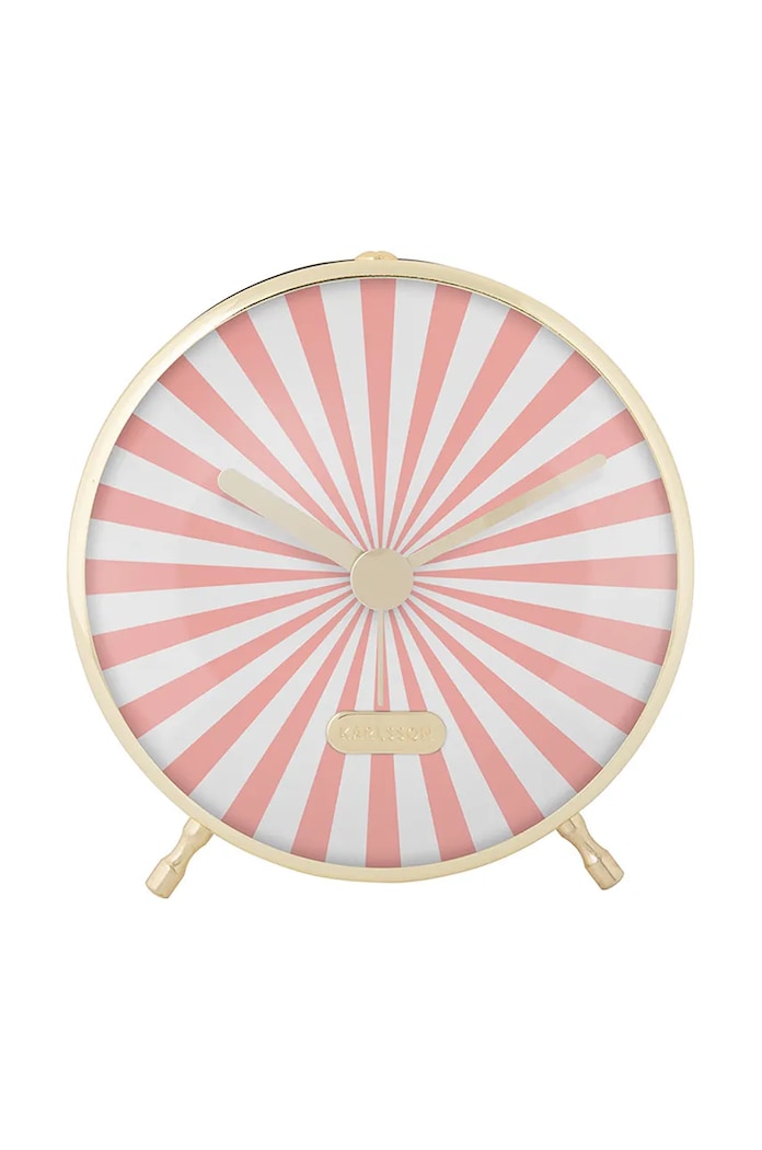 Budilica Karlsson Candy Swirl šarena KA6008PI