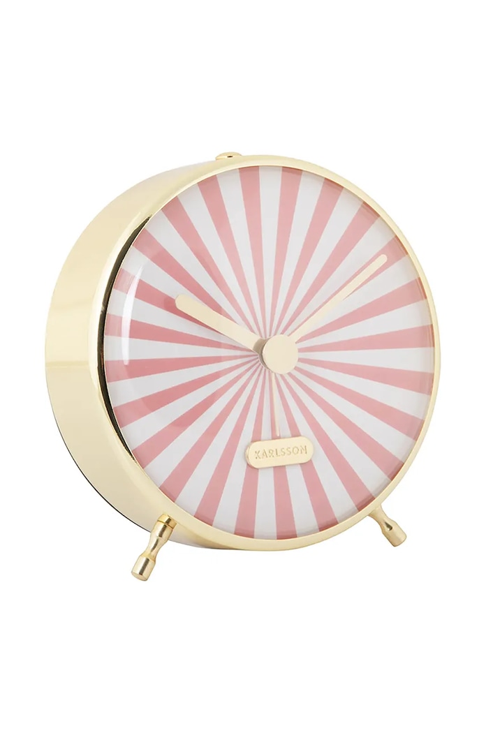 Budilica Karlsson Candy Swirl KA6008PI šarena AA00
