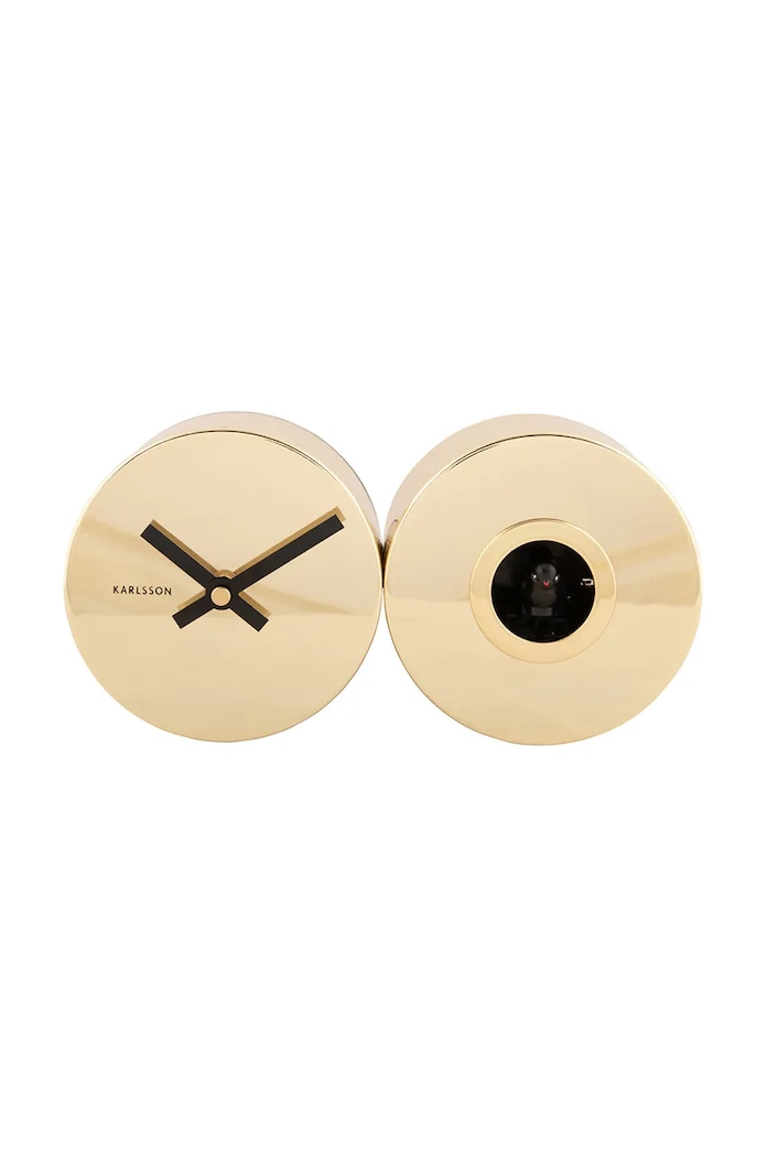 Kukučkové hodiny Karlsson Duo Cuckoo Plated viacfarebná KA5789GD