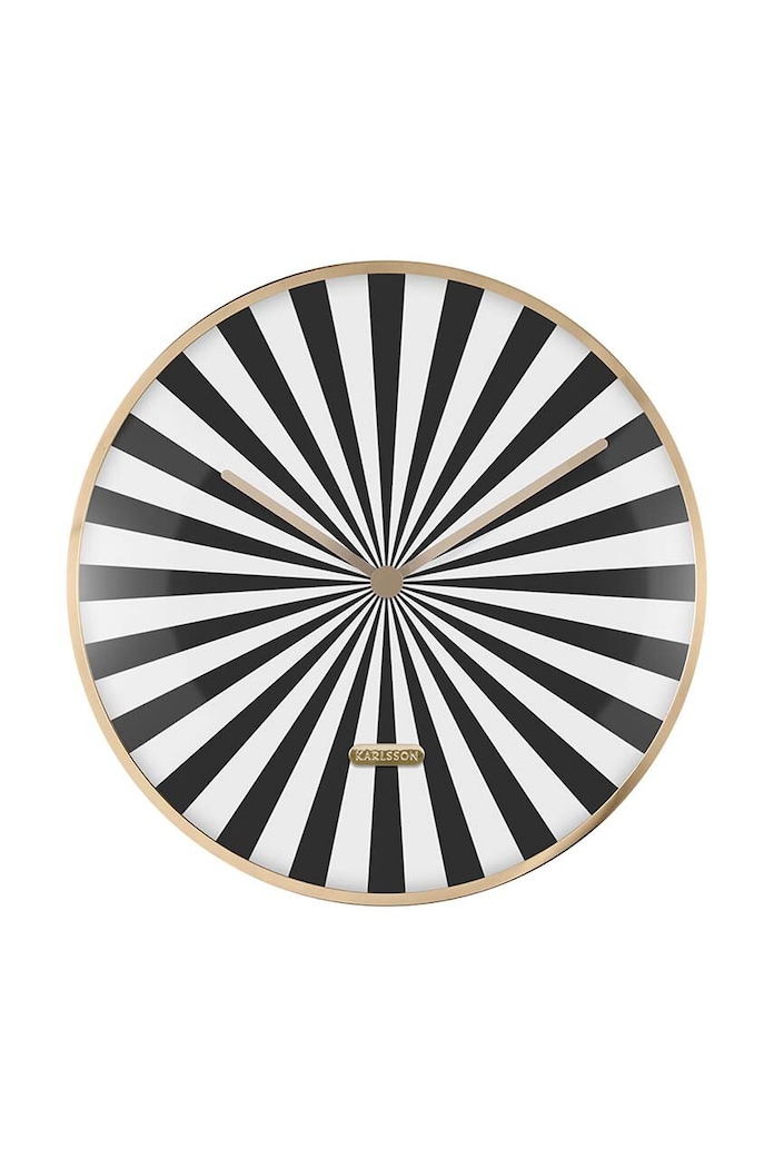 Zidni sat Karlsson Candy Swirl Dome šarena KA6007BK