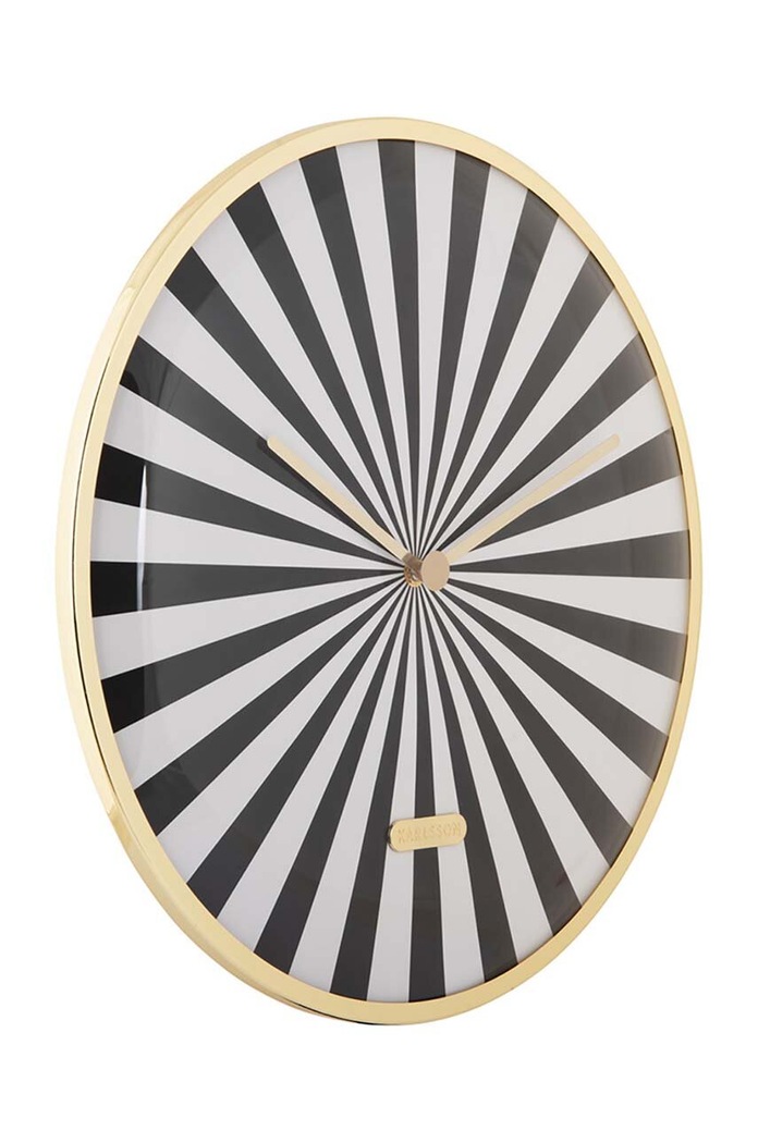 Zidni sat Karlsson Candy Swirl Dome KA6007BK šarena AA00