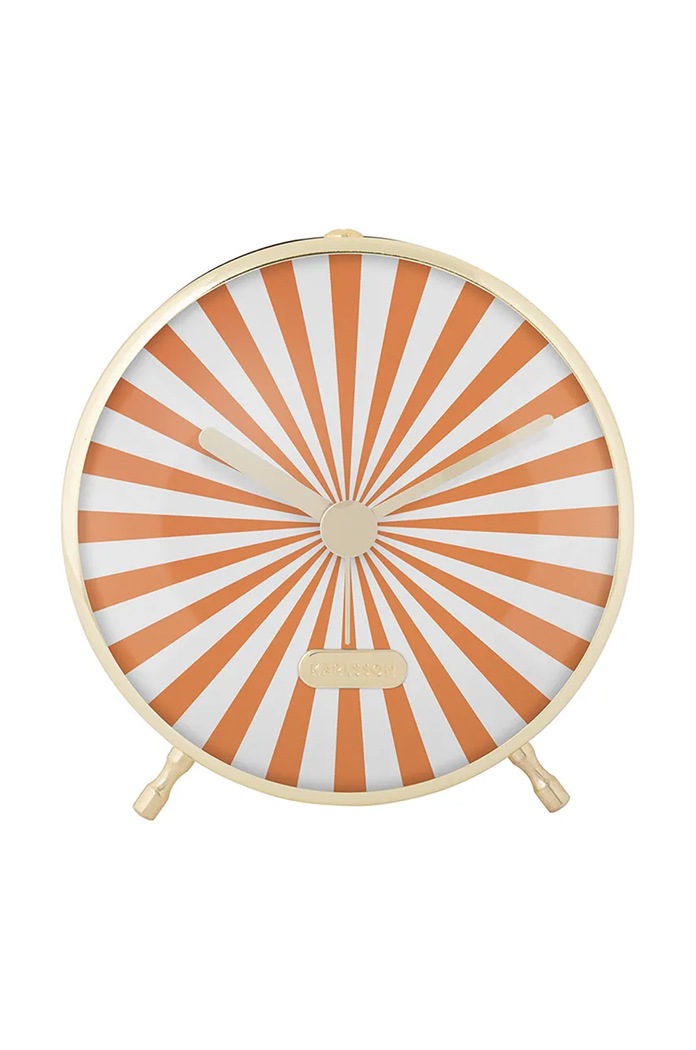 Budilica Karlsson Candy Swirl šarena KA6008OR