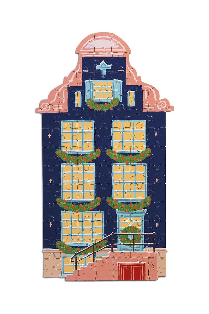 &k amsterdam Puzzle Canal House 81 elementów multicolor 4252.03