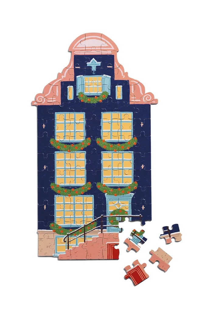 &k amsterdam Puzzle Canal House 81 elementów 4252.03 multicolor AA00