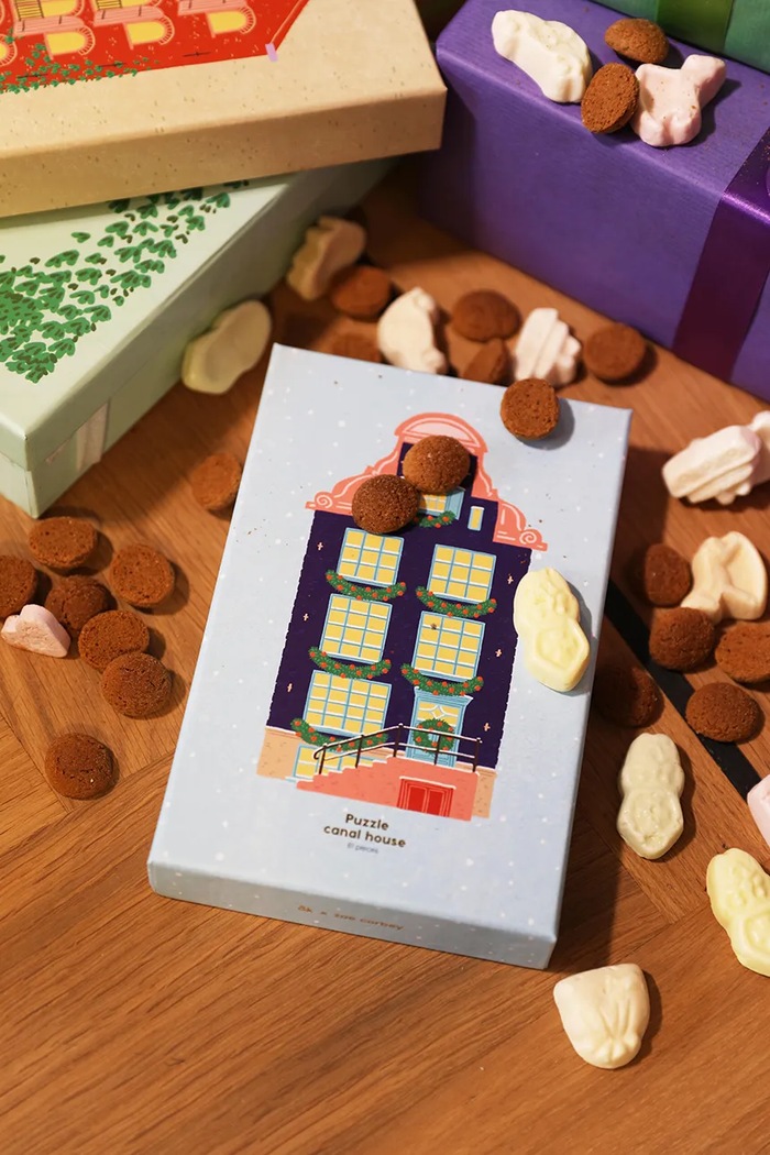 Puzzle Canal House 81 elementów &k amsterdam 4252.03 multicolor