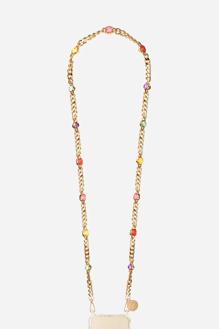LaCoqueFrançaise lanț pentru telefon Ruby 120 cm multicolor LE314928