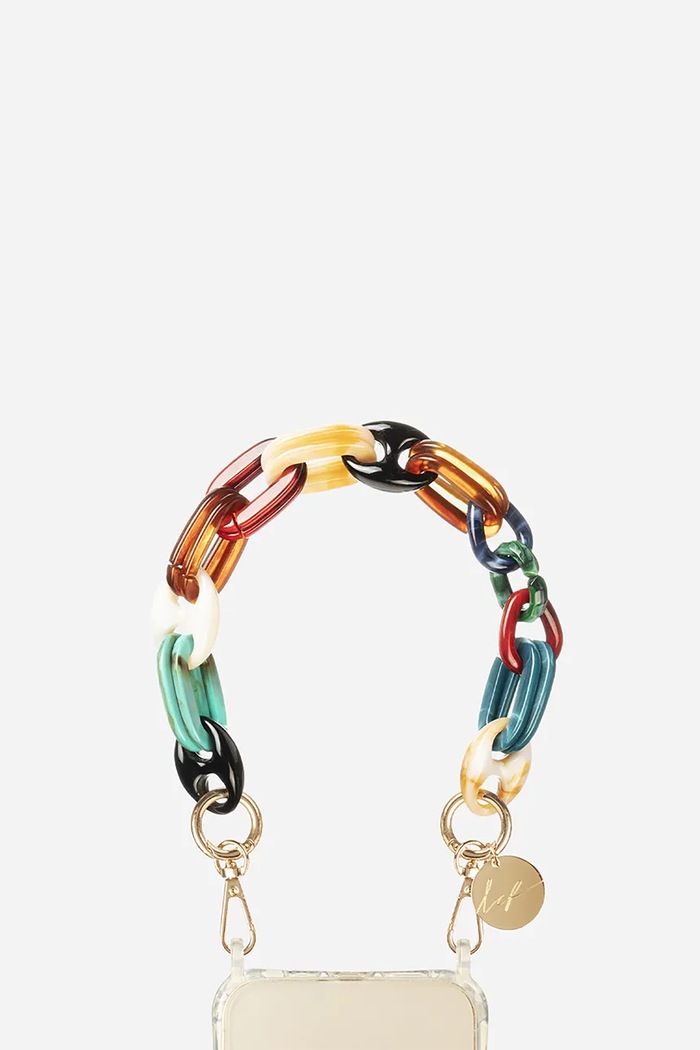 LaCoqueFrançaise lanț pentru telefon Ambre 40 cm multicolor LE314876