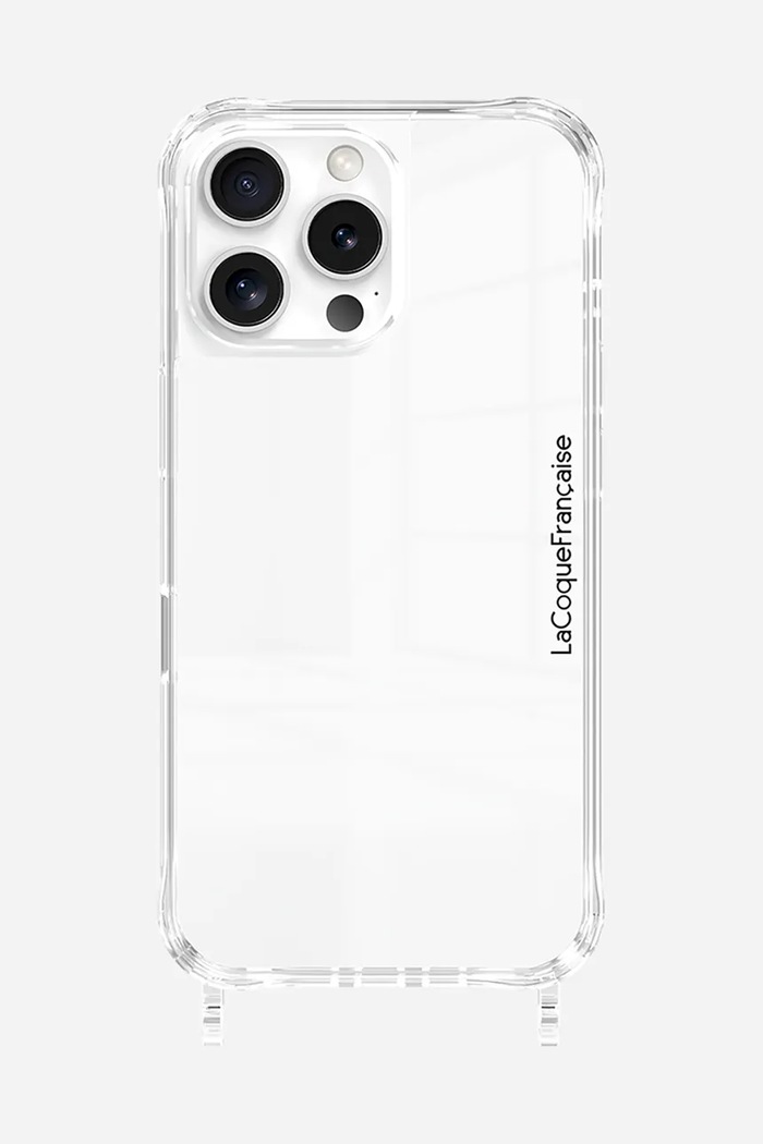 Puzdro na mobil LaCoqueFrançaise iPhone 16 Pro Max priesvitná LE317949
