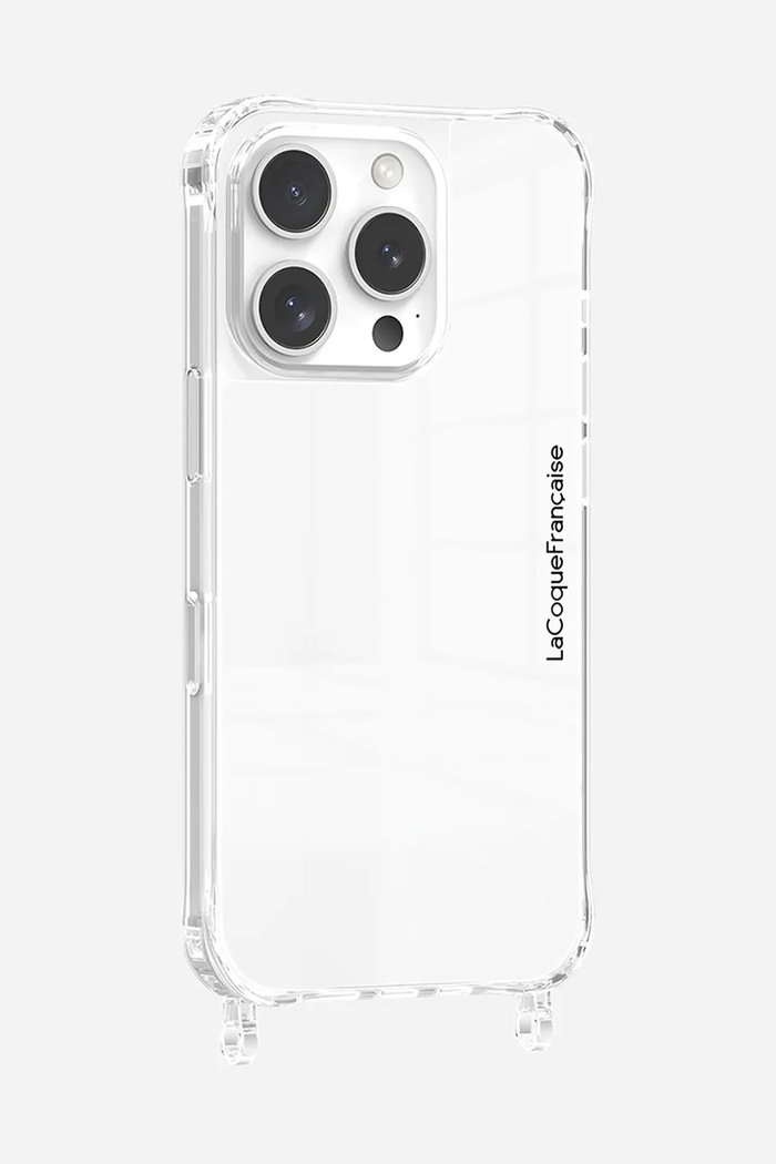 Puzdro na mobil LaCoqueFrançaise iPhone 16 Pro LE317950 priesvitná AA00