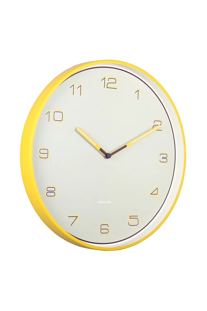 Karlsson ceas de perete Lined Numbers KA6013BY multicolor AA00