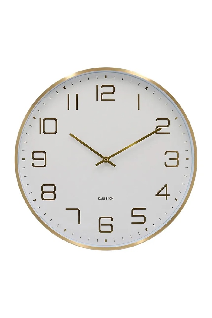 Стенен часовник Karlsson Elegance Glow многоцветен KA5973WH