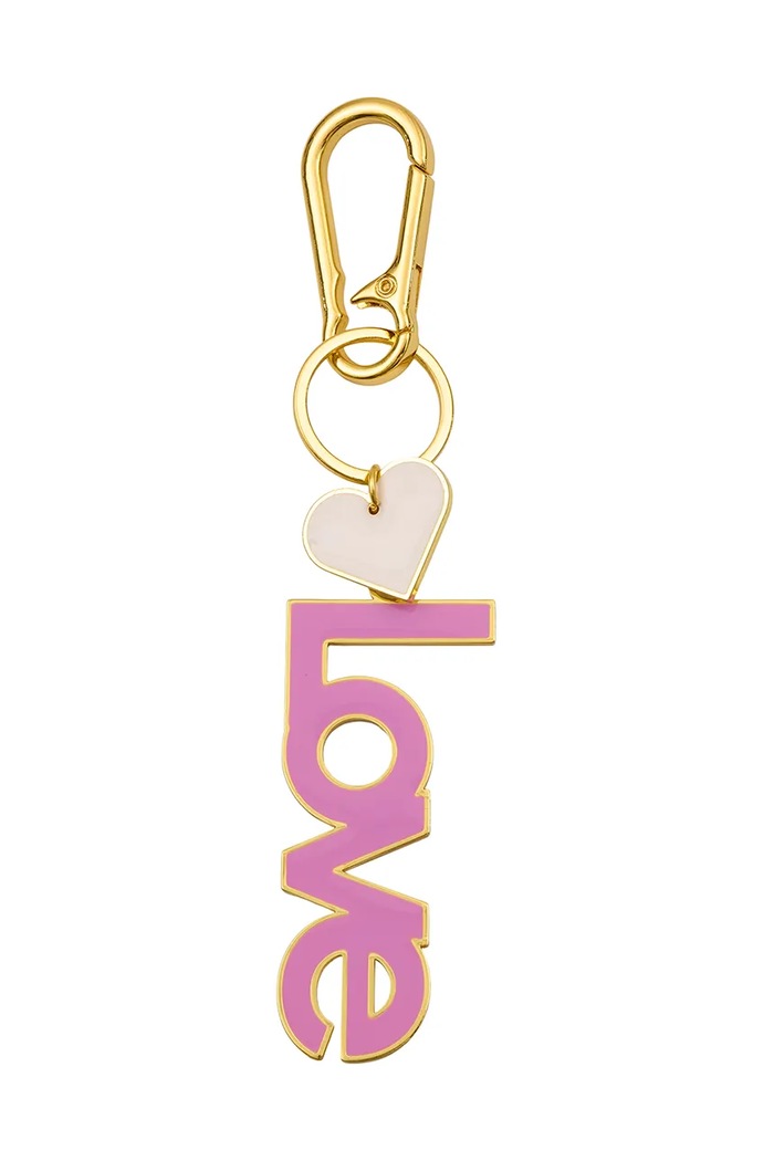 Design Letters breloc Key ring & Bag tag multicolor 30302001DPILOVE