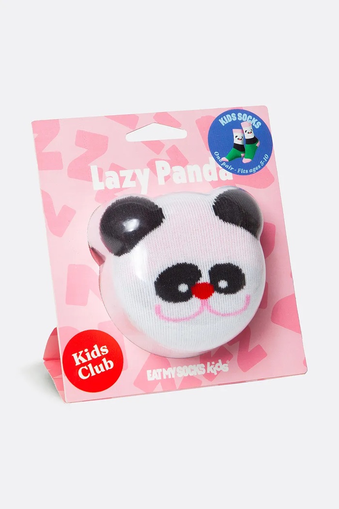 Detské ponožky Eat My Socks Lazy Panda Kids viacfarebná EMSKIDPAN