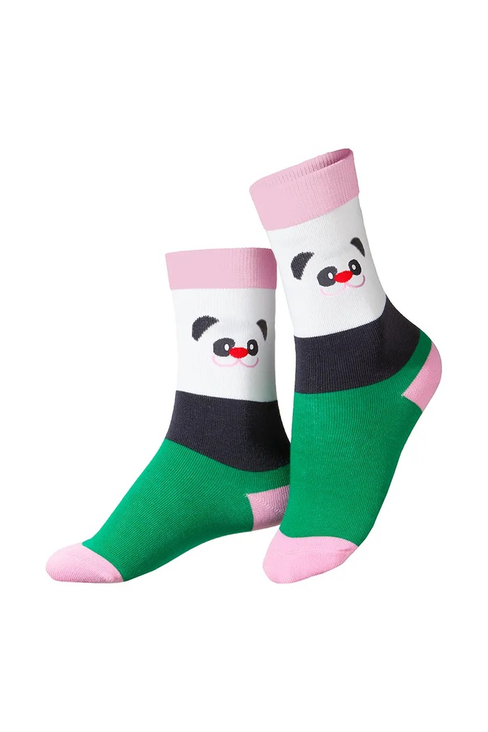 Detské ponožky Eat My Socks Lazy Panda Kids EMSKIDPAN viacfarebná AA00