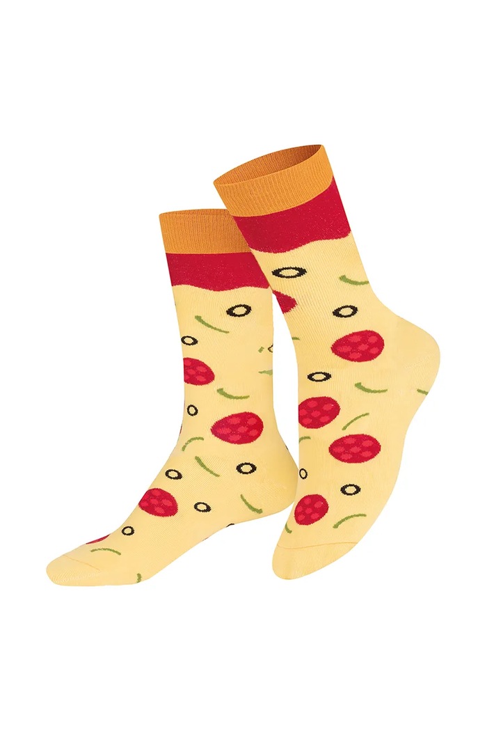 Detské ponožky Eat My Socks Napoli Pizza Kids EMSKIDPIZ viacfarebná AA00