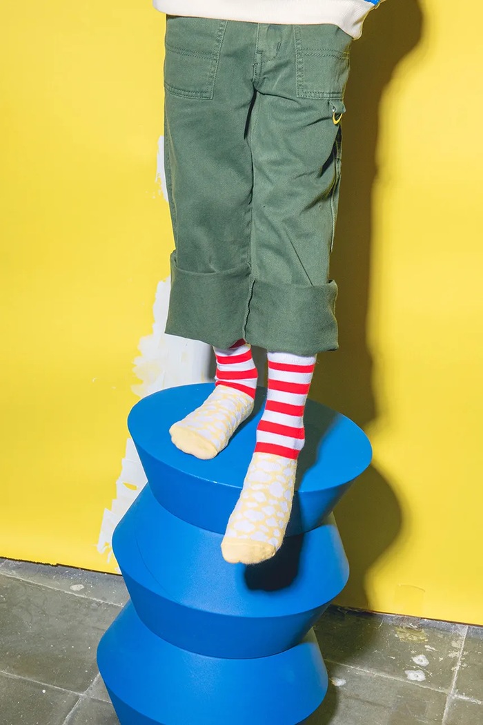 Παιδικές κάλτσες Eat My Socks Pop Corn Kids EMSKIDPCO πολύχρωμο