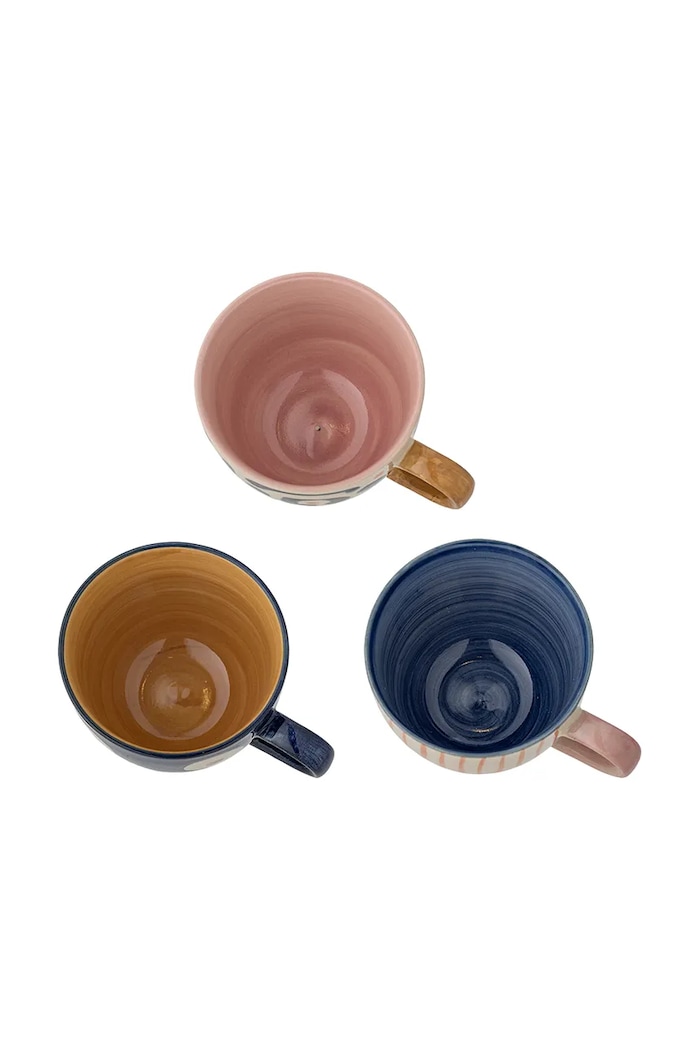 Bloomingville zestaw kubków Eviaya 290 ml 3-pack 82062632 multicolor AA00