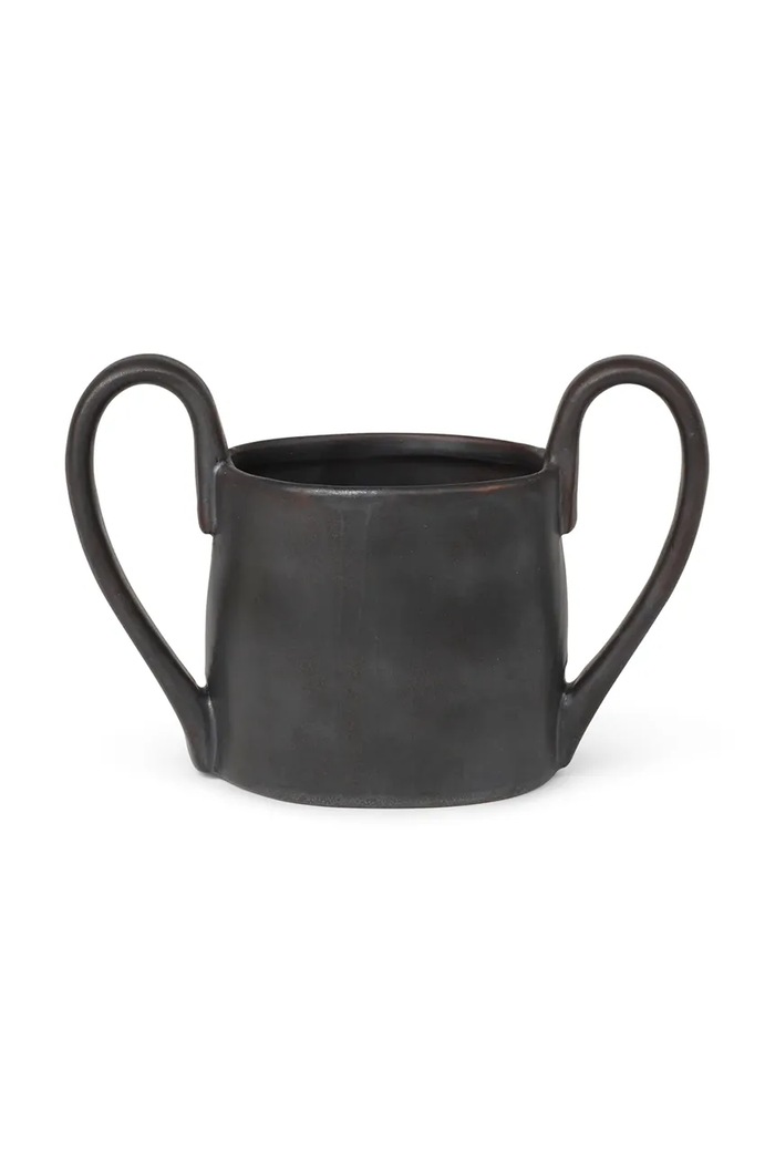 ferm LIVING cană Flow Kids Mug 190 ml negru 1104263205
